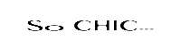 So Chic Logo
